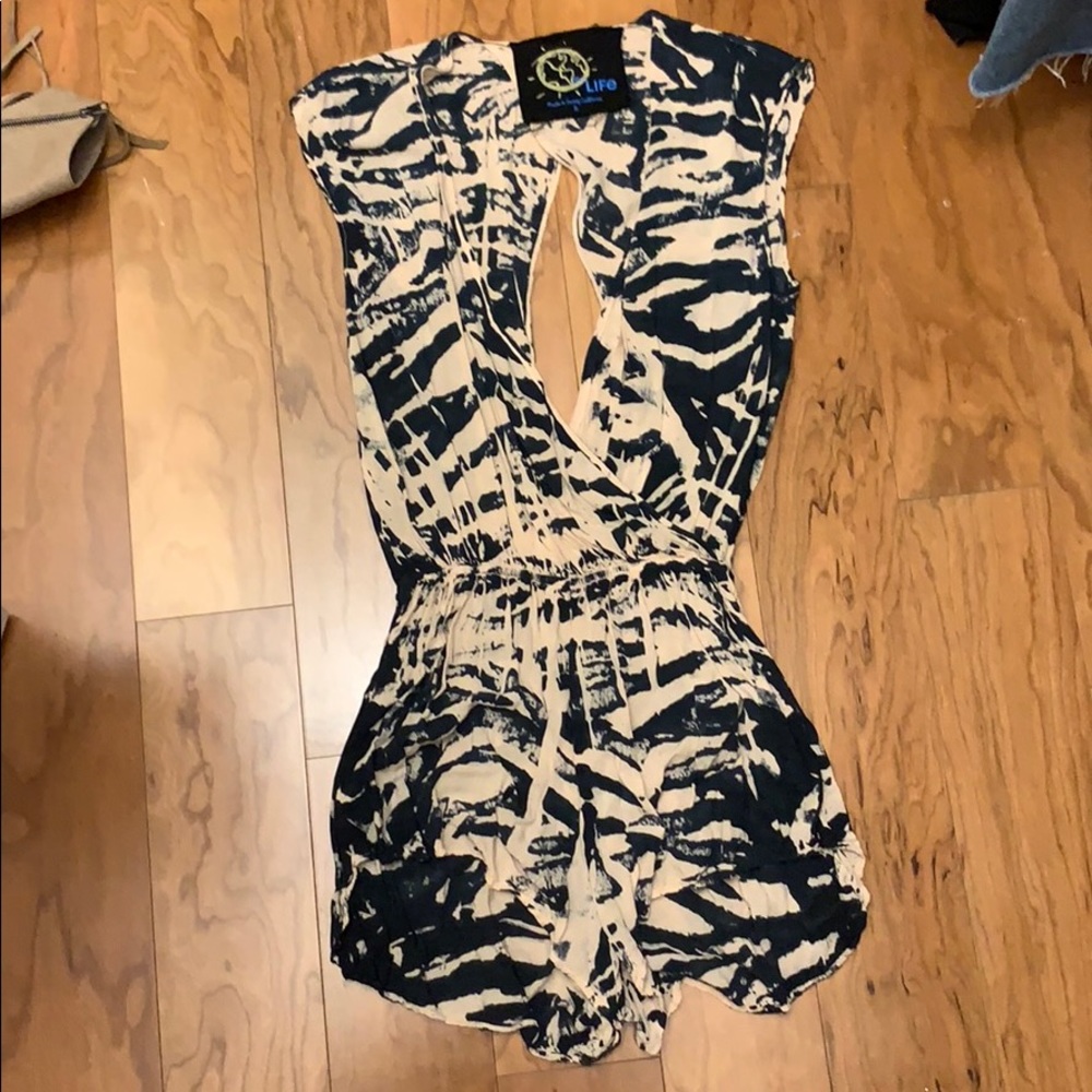 Blue Life romper!